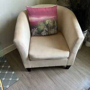 2 single sofá chairs